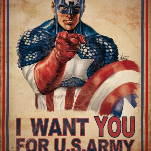 4 de Julho e Capitão América, o sentinela da liberdade